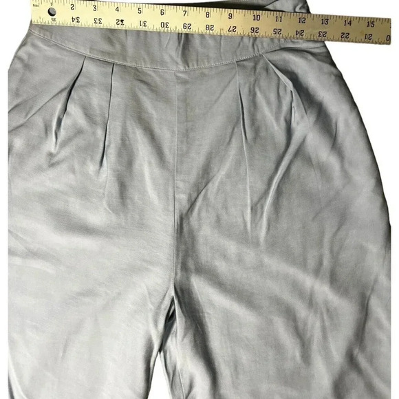 Do + Be Wide Leg Casual Pleated Trouser Dress Pants Light Blue Size Small - Picture 8 of 8